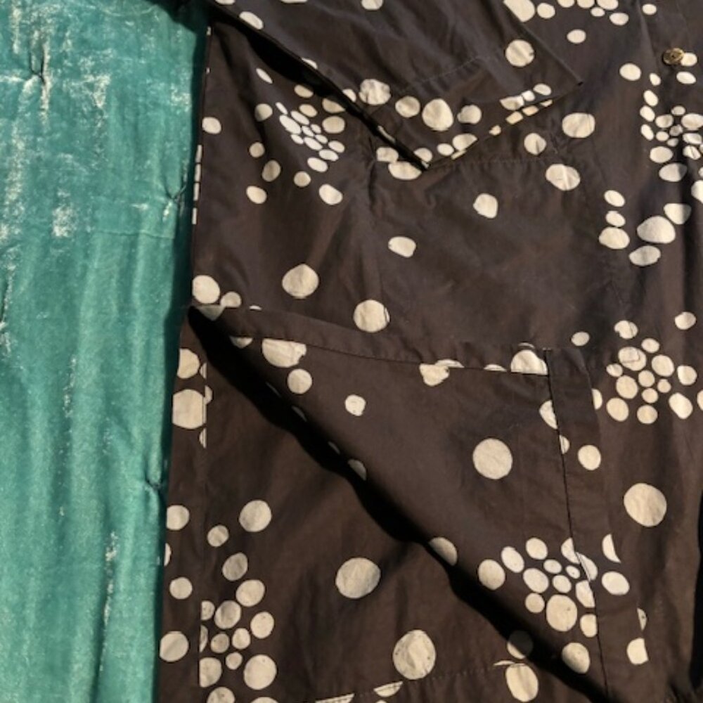 Oversized Polka Dot Shirt/Tunic Dress from Adverb - Picture 4 of 6